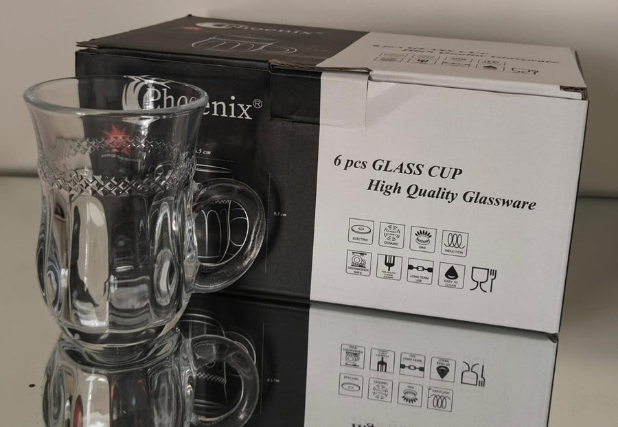 Phoenix Glass Cup Set