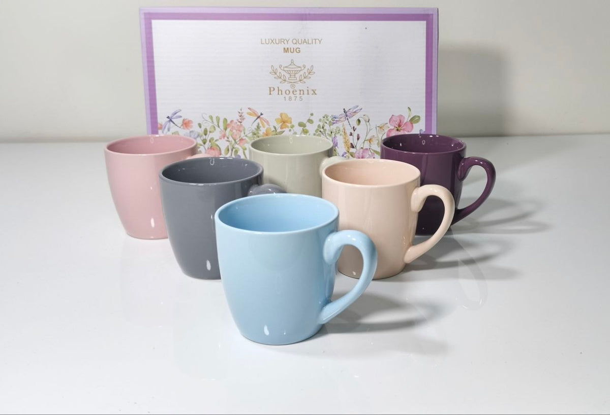 Phoenix Premium Ceramic Colored Mugs