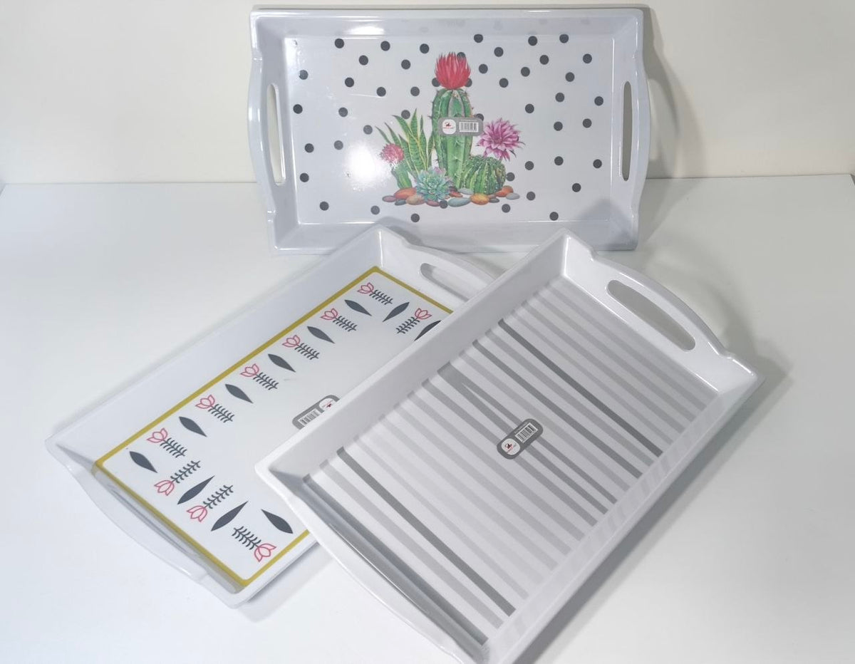 Designed Melamine Tray