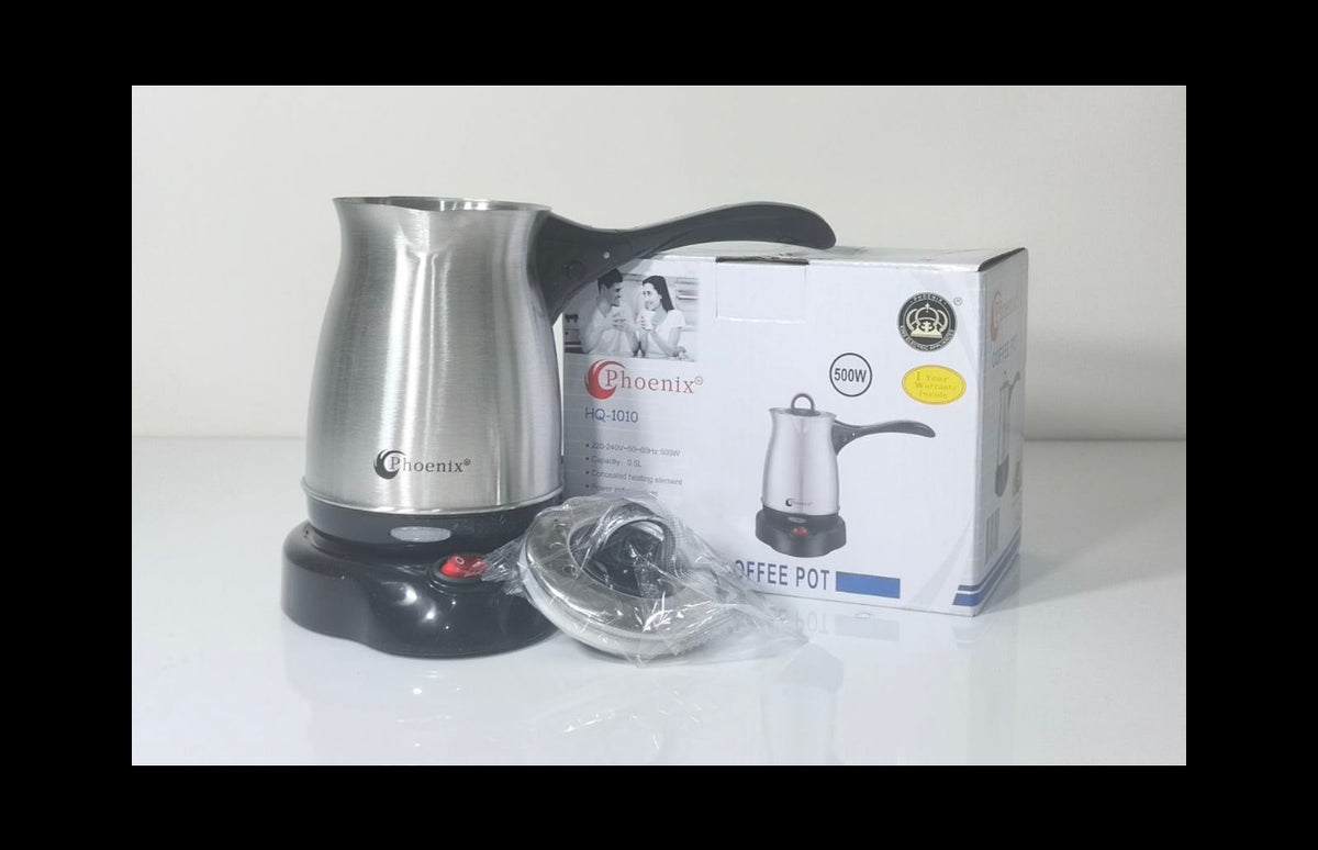 Phoenix Stainless Steel Electric Coffee Pot