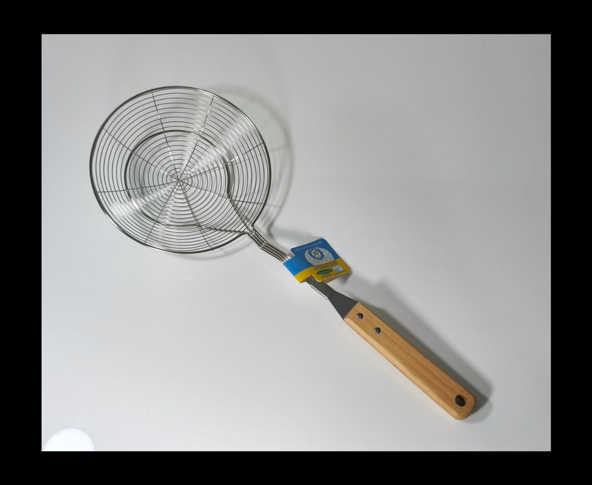Stainless Steel Frying Skimmer - 18CM