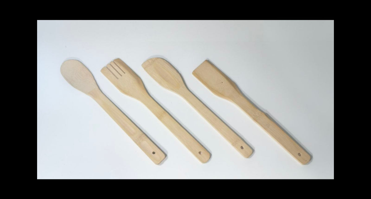 Bamboo Wooden Cooking Set
