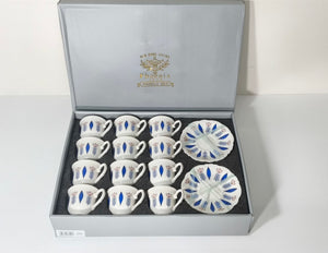 Coffee Cup and Saucer Set of 12 Pieces