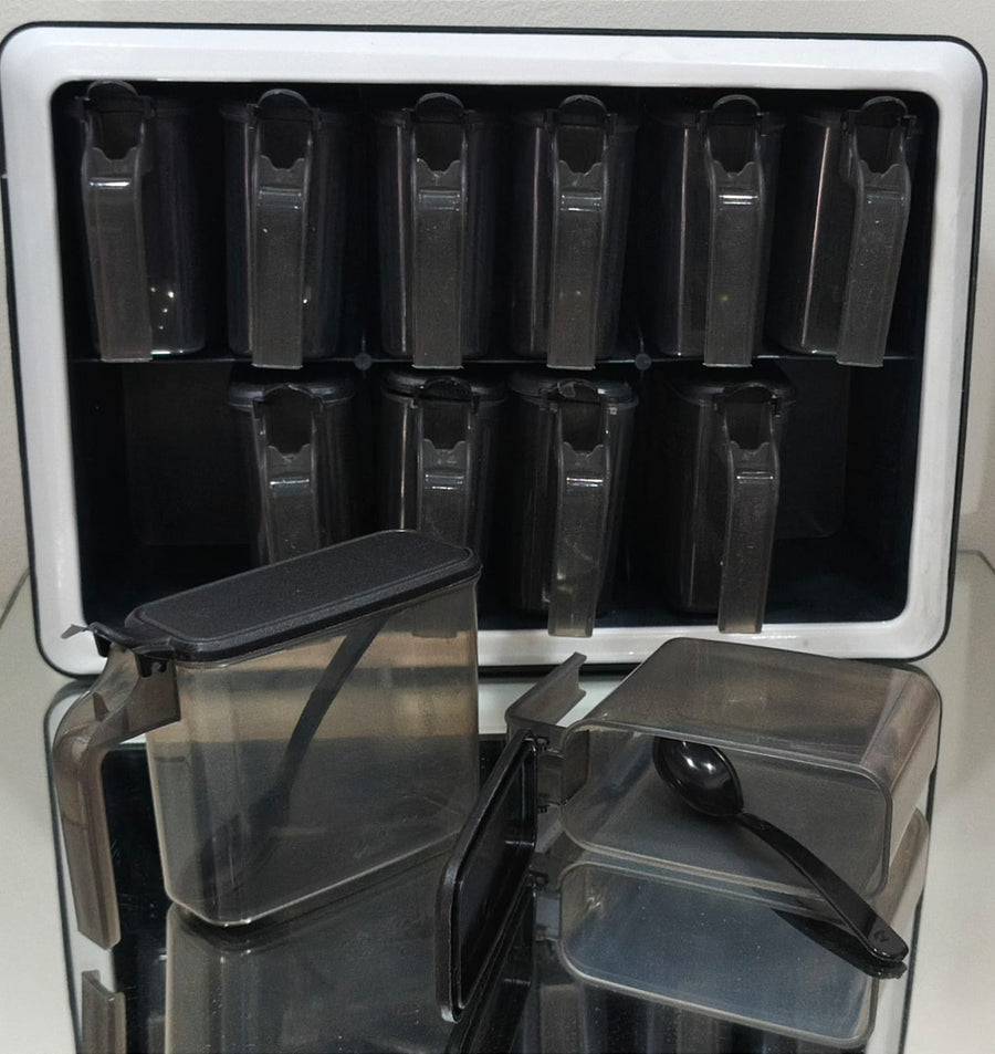 Spice Container Organizer Set